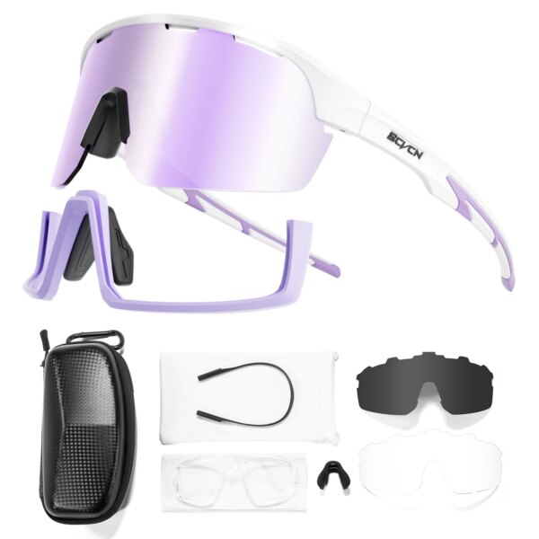 Scvcn-Gafas de sol fotocromáticas para ciclismo para hombres y mujeres, gafas UV400, gafas de sol MTB, gafas deportivas para mujer, gafas para bicicleta, 2024