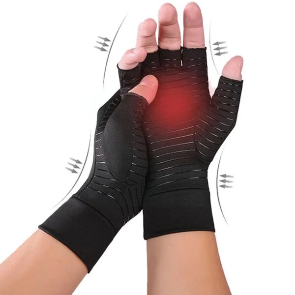 Guantes deportivos antideslizantes para ciclismo, guantes de medio dedo para hacer ejercicio, guantes de silicona para entrenamiento, rehabilitación de pesca conjunta C X3O4