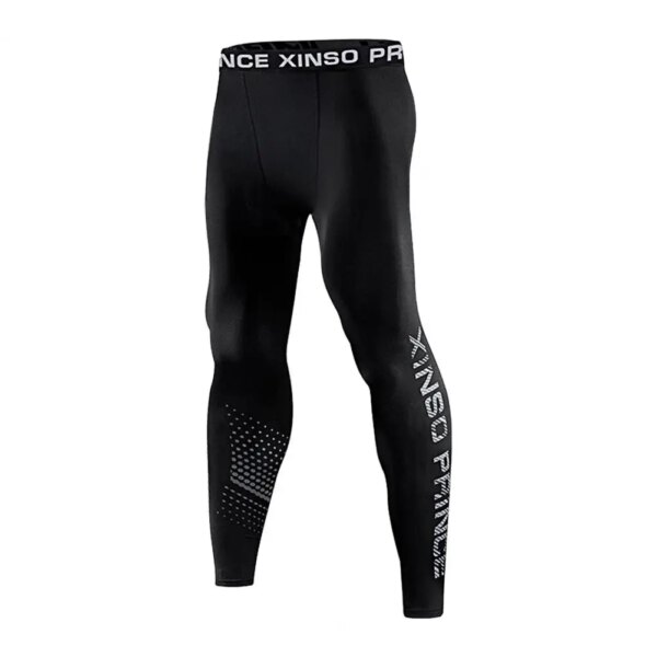 Pantalones para correr elegantes Pantalones de ciclismo elásticos polarizados Pantalones deportivos con estampado de letras