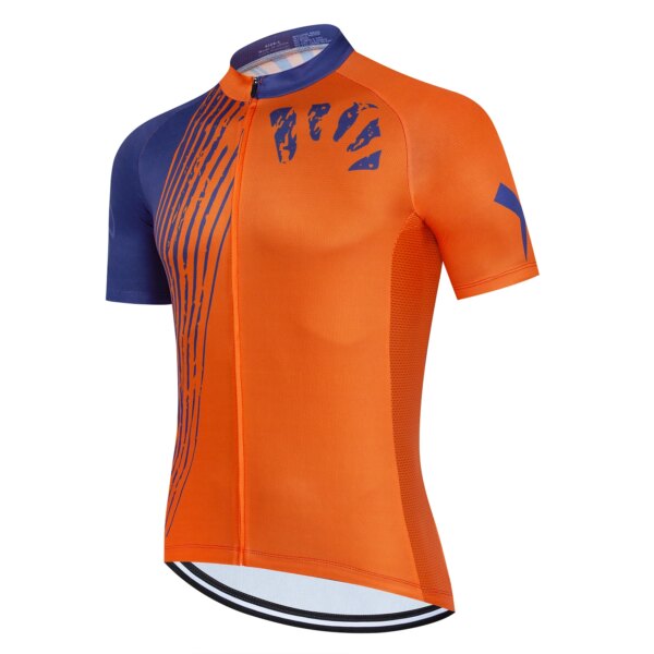 Jersey de ciclismo de verano para hombre, ropa para bicicleta de montaña de secado rápido, ropa para bicicleta de montaña, uniforme, ropa de ciclismo transpirable