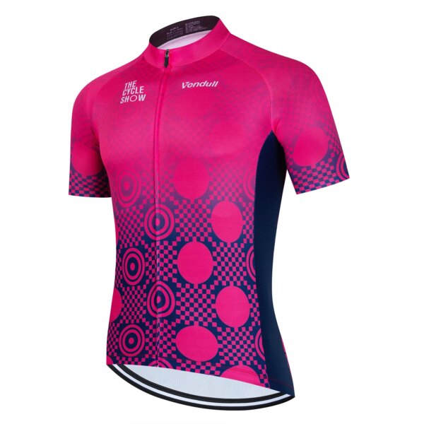 Verano de alta calidad 2024 nuevo equipo hombres ciclismo Jersey ropa negro manga corta transpirable secado rápido ciclo Jersey ropa España