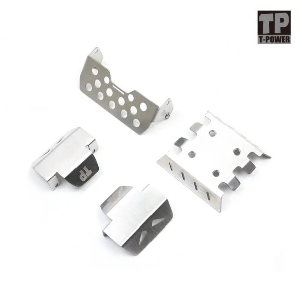 Piezas de TP-POWER, armadura de chasis de Metal para YIKONG YK4102 YK4103 YK4082 YK4083 1/10 1/8 RC, modelo de coche, accesorios de reequipamiento sobre orugas