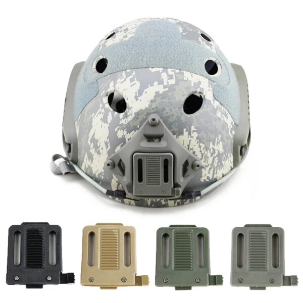 Adaptador de montaje NVG para casco táctico, adaptador multifuncional de visión nocturna para cascos rápidos, accesorios para casco Airsoft