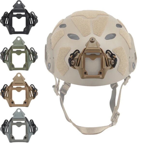 Casco táctico VAS cubierta de tres agujeros NVG adaptador de montaje para casco de disparo rápido accesorios de soporte de dispositivo de visión nocturna