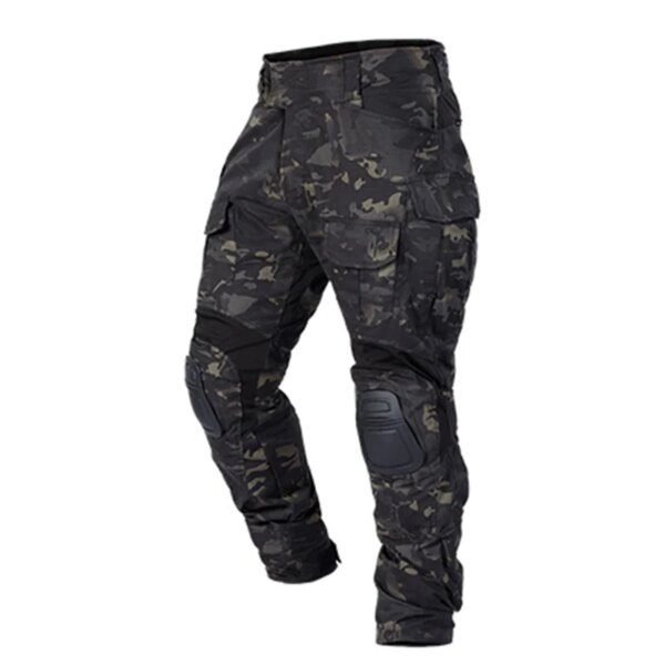 Pantalones tácticos camuflaje G3 otoño resistente al desgaste combate Airsoft Paintball Cargon pantalones elásticos senderismo pantalones casuales Pantalones