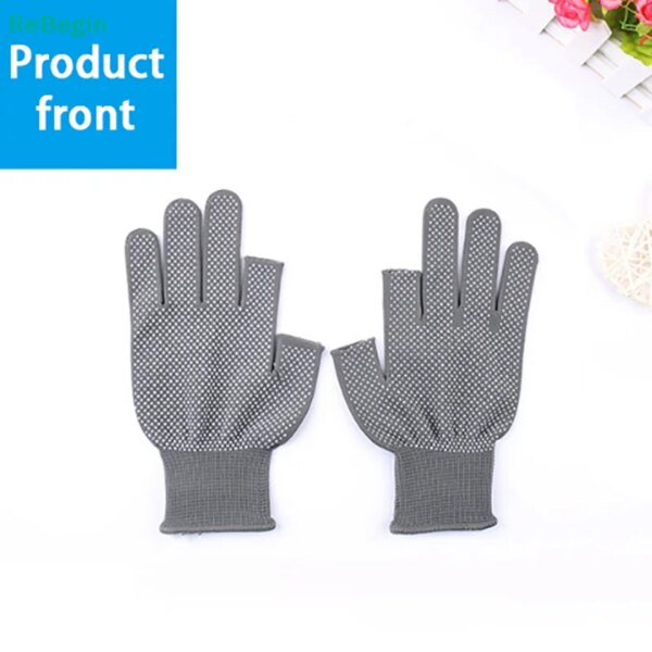 Guantes de ciclismo finos, resistentes al desgaste, antideslizantes, deportes al aire libre, pesca, protección solar, guantes de ciclismo transpirables