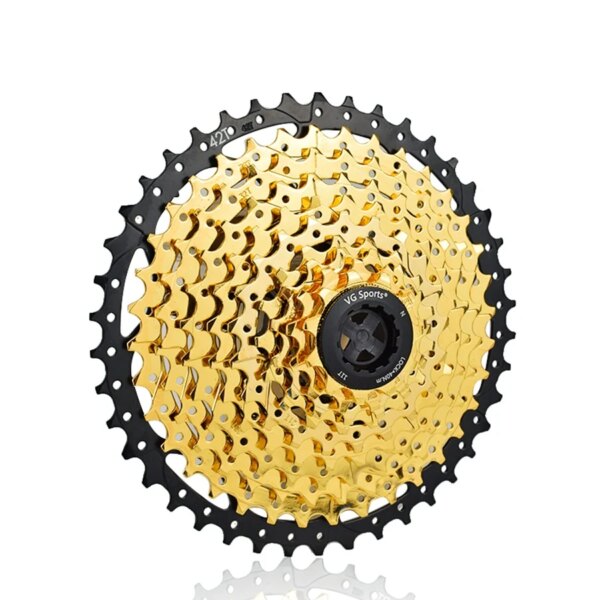 VG Sports Rueda libre de bicicleta MTB de 10 velocidades Cassette ultraligero separado Piñón de rueda libre de bicicleta Rueda libre separada-1 S 11-42T