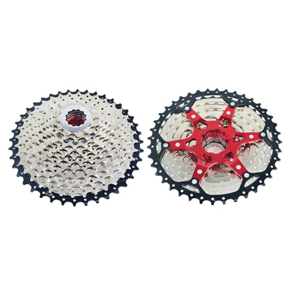 VG Sports 11-40T Cassette de bicicleta dividido 11 velocidades volante de bicicleta de montaña soporte piñón bicicleta rueda libre 40T accesorios de bicicleta