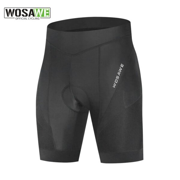 WOSAWE, pantalones cortos acolchados para Ciclismo para hombre y mujer, pantalones cortos a prueba de golpes para bicicleta de montaña, pantalones cortos de verano para bicicleta de carretera, medias para Ciclismo, Ropa de Ciclismo