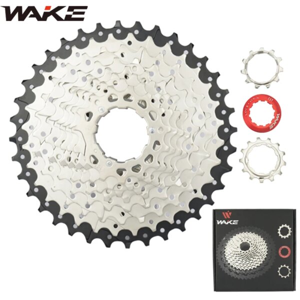 Wake Mountain Bike Cassette 11 velocidades 25/28/32/36/40/42/46/50T piñón libre para ciclismo MTB accesorios de bicicleta de carretera