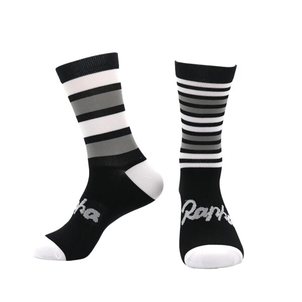 Nuevos calcetines blancos de alta calidad Pro team para hombre y mujer, calcetines de ciclismo MTB, calcetines transpirables para bicicleta de carretera, calcetines de carreras para deportes al aire libre