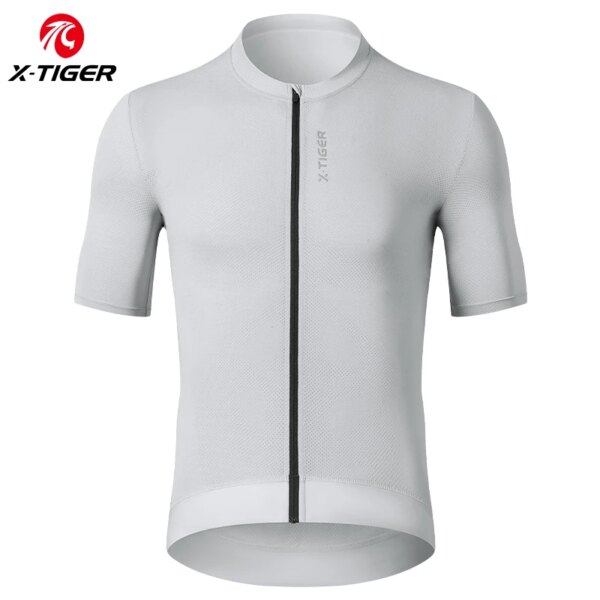 X-TIGER-Camiseta de ciclismo para hombre, camiseta reflectante de manga corta para verano, Jersey para descensos, ropa de equipo profesional para bicicleta de montaña