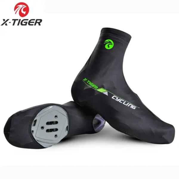 X-TIGER profesional MTB protector para calzado de ciclismo de secado rápido 100% Lycra hombres deportes zapatillas de carreras bicicleta ciclismo cubrezapatos