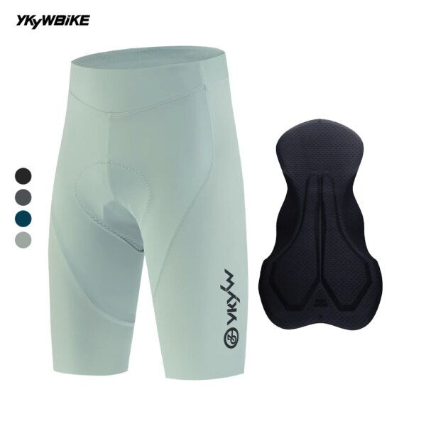 YKYW Pantalones cortos ajustados para bicicleta de 6 horas, pantalones cortos de ciclismo profesionales transpirables de verano para hombre, pantalones cortos para bicicleta de niebla, pantalones cortos para montar en bicicleta de montaña