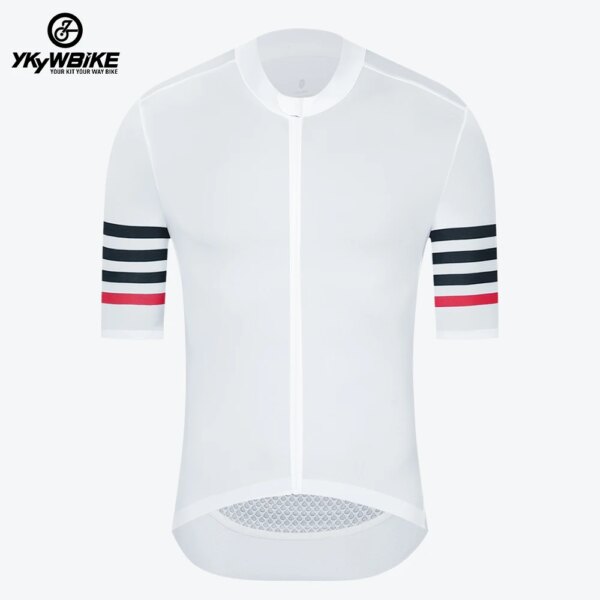 YKYWBIKE-Camiseta de ciclismo para hombre, camiseta ligera Pro Aero Race Fit de manga corta para verano, Motocross, bicicleta de montaña, carreras, bicicleta de carretera