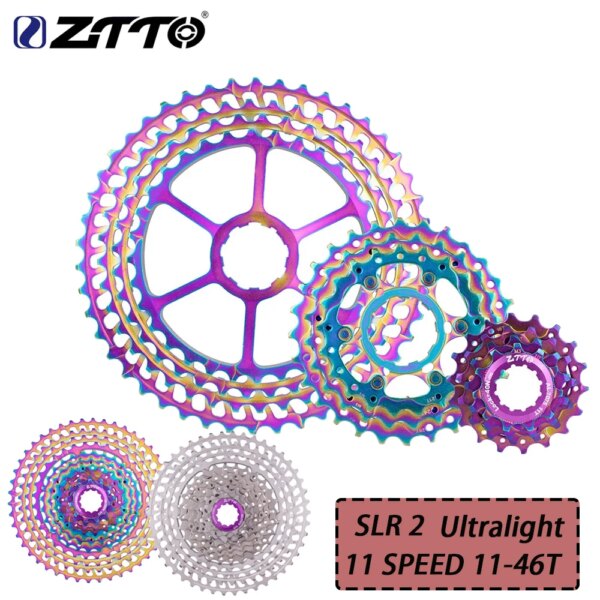 ZTTO-Cassette ultraligero para bicicleta de montaña, 11v, 11 velocidades, 11-46T, piñón libre 11s K7 para piezas de bicicleta HG M8000 M9000