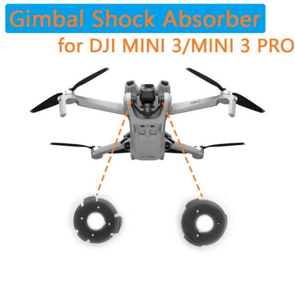 Amortiguador de goma para cámara cardán DJI MINI 3/4 Pro, pieza de repuesto, bola amortiguadora PTZ para Dron DJI MINI 3